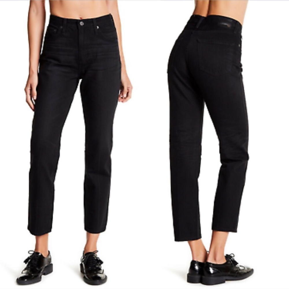 AG The Phoebe high waisted tapered jeans